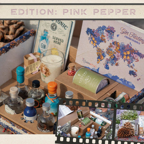 Gin Tasting-Set "Pink Pepper" - 54cl