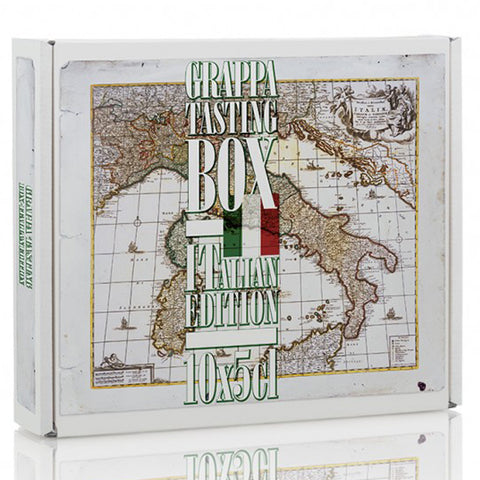 Grappa Tasting Box Italian Edition - 10x 5cl