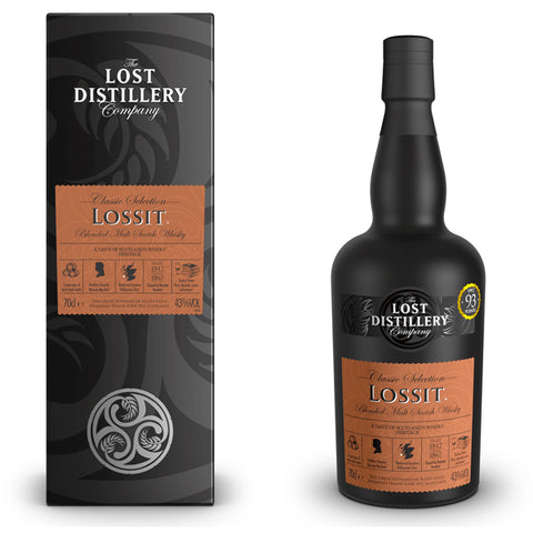 Lost Distillery Lossit Classic Selection Blendet Malt Scotch Whisky - 70cl