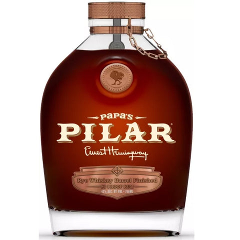 Papa's Pilar Ernest Hemingway Rum Rye Whisky Barrel Finished - 70cl