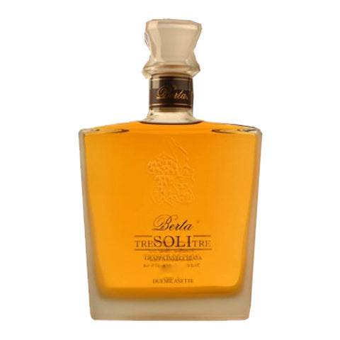 Berta Tre Soli Tre Grappa ohne Holzkiste - 70cl