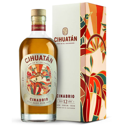 Cihuatán Cinabrio 12 Years Rum - 70cl