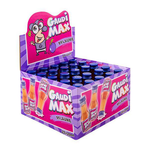 Gaudi Max Pflaume - 25x 20ml | wein&mehr
