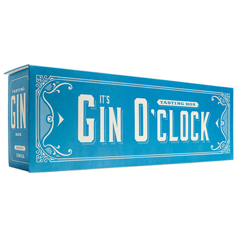 Gin O'Clock Tasting Box - 5x 4cl