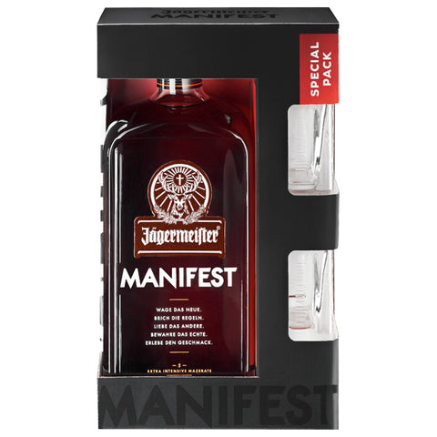 Jägermeister Manifest Kräuterlikör Special Pack - 100cl