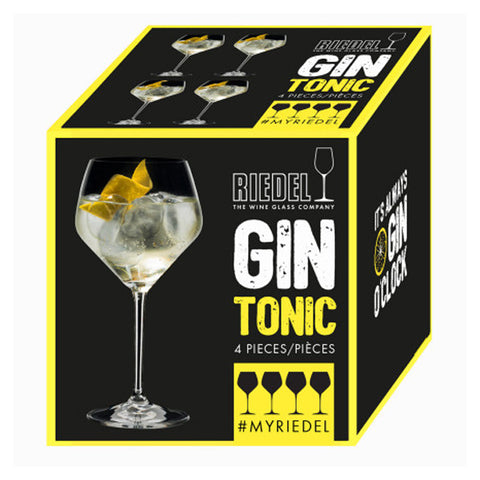 Riedel Gin Set Gläser - 4er Set in Verpackung