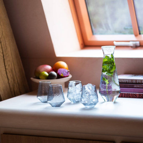 Wasserglas Claude | Weinglas | 400 ml | Grau: Glass | Réka wein&mehr