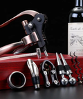 Luxus-Sommelier-Geschenkset in Holzkiste | Réka wein&mehr