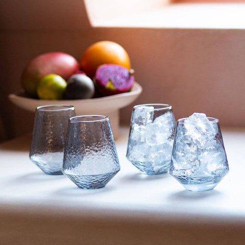 Wasserglas Claude | Weinglas | 400 ml | Grau: Glass | Réka wein&mehr