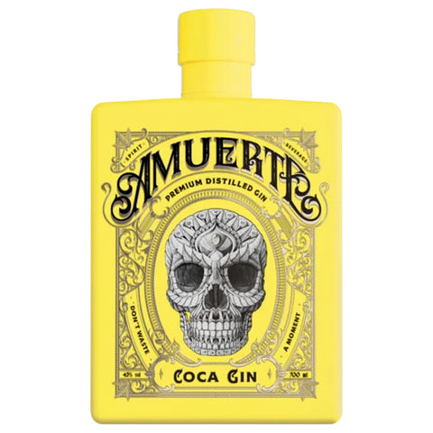 Amuerte Yellow Coca Leaf Gin - 70cl
