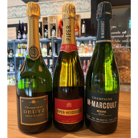 Champagne-Entdeckung Trio von Réka & Ralf
