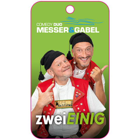 Duftbaum zweiEINIG - Comedy-Duo Messer&Gabel