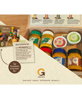 Aebi's Geschenk Box mit 5 Gewürzen, 1 Bratensauce, 2 Bouillons | Réka wein&mehr
