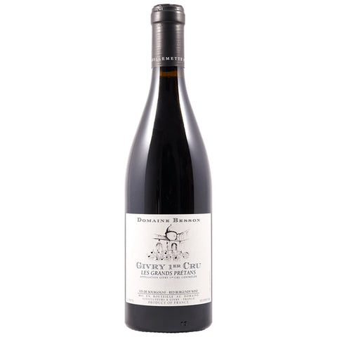Givry Premier Cru AOC Les Grands Prétans 2022 Domaine Besson - 75cl