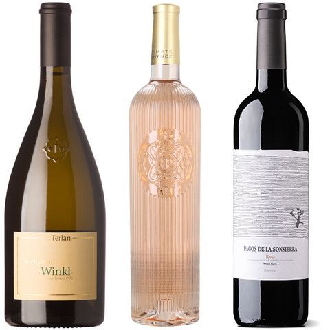 Réka's Oster-Deguset mit 3 Weinen à 75cl (Weiss, Rosé, Rot) | Réka wein&mehr