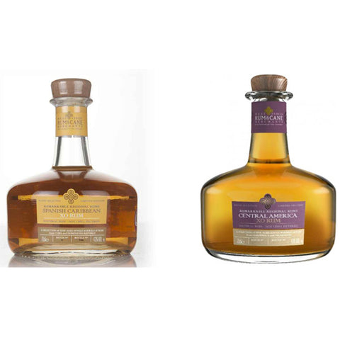 Set Rum & Cane | Central America XO Rum & Spanish Caribbean XO Rum - 2x 70cl