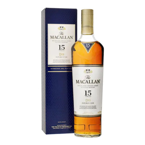 The Macallan 15 Year Old Double Cask Whisky - 70cl