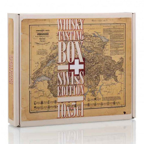 Whisky Tasting Box Swiss Edition - 10x 5cl