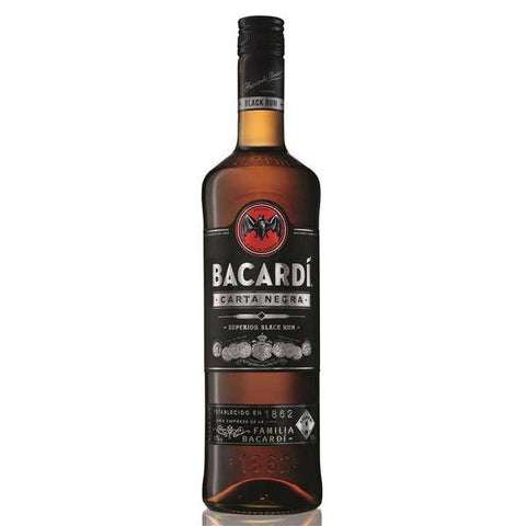 Bacardi Carta Negro Superior Black Rum - 70cl | wein&mehr