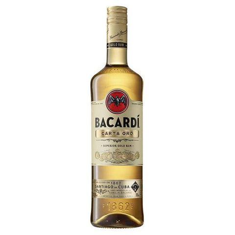 Bacardi Carta Oro Superior Gold Rum - 70cl | wein&mehr