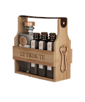 Le Tribute Gin Holzbox mit 6 Tonic - 70cl | wein&mehr
