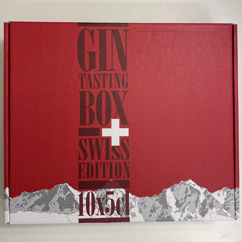 Gin Tasting Box Swiss Edition - 10x 5cl | wein&mehr