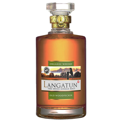 Langatun Old Woodpecker Organic Whisky - 50cl